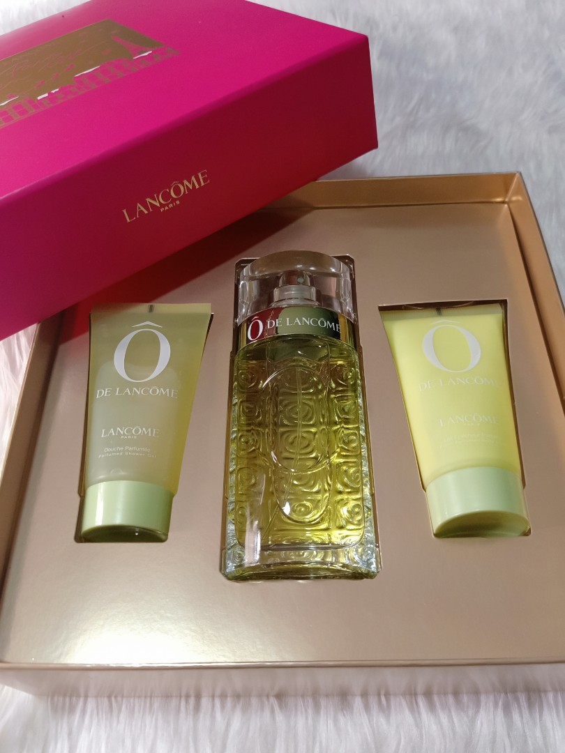 Eau de best sale lancome gift set