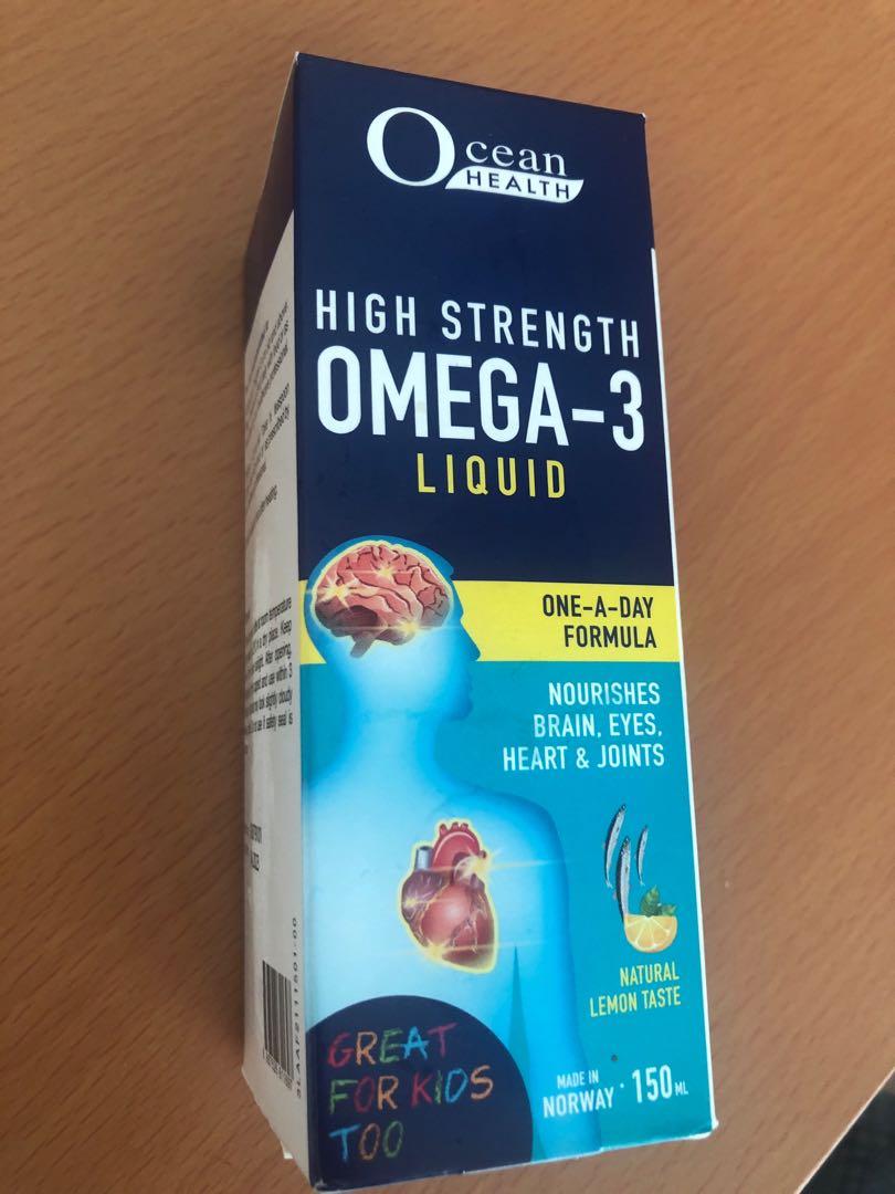 OMEGA3 Liquid 150ml, Health & Nutrition, Health Supplements, Health
