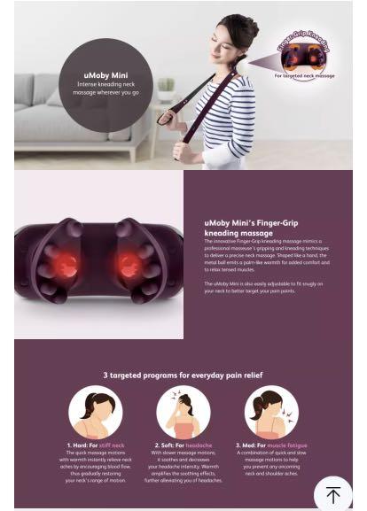 Umoby mini neck new arrivals massager