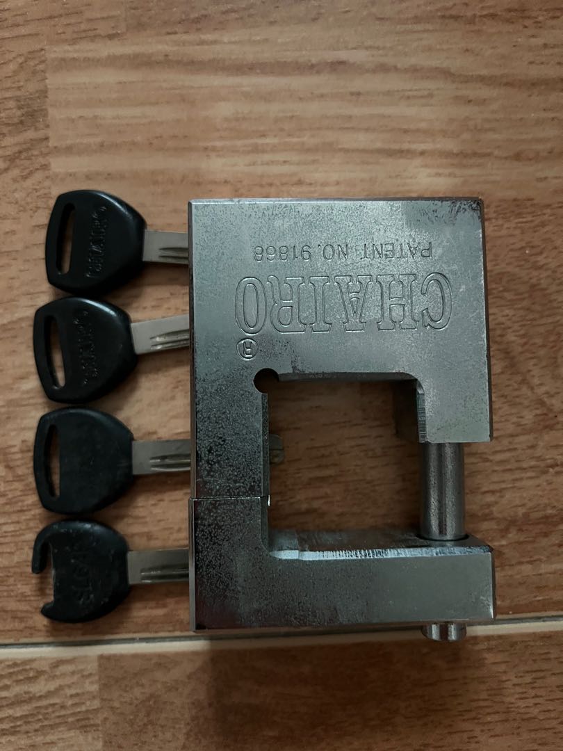 Padlock for hdb gates, Furniture & Home Living, Security & Locks, Locks