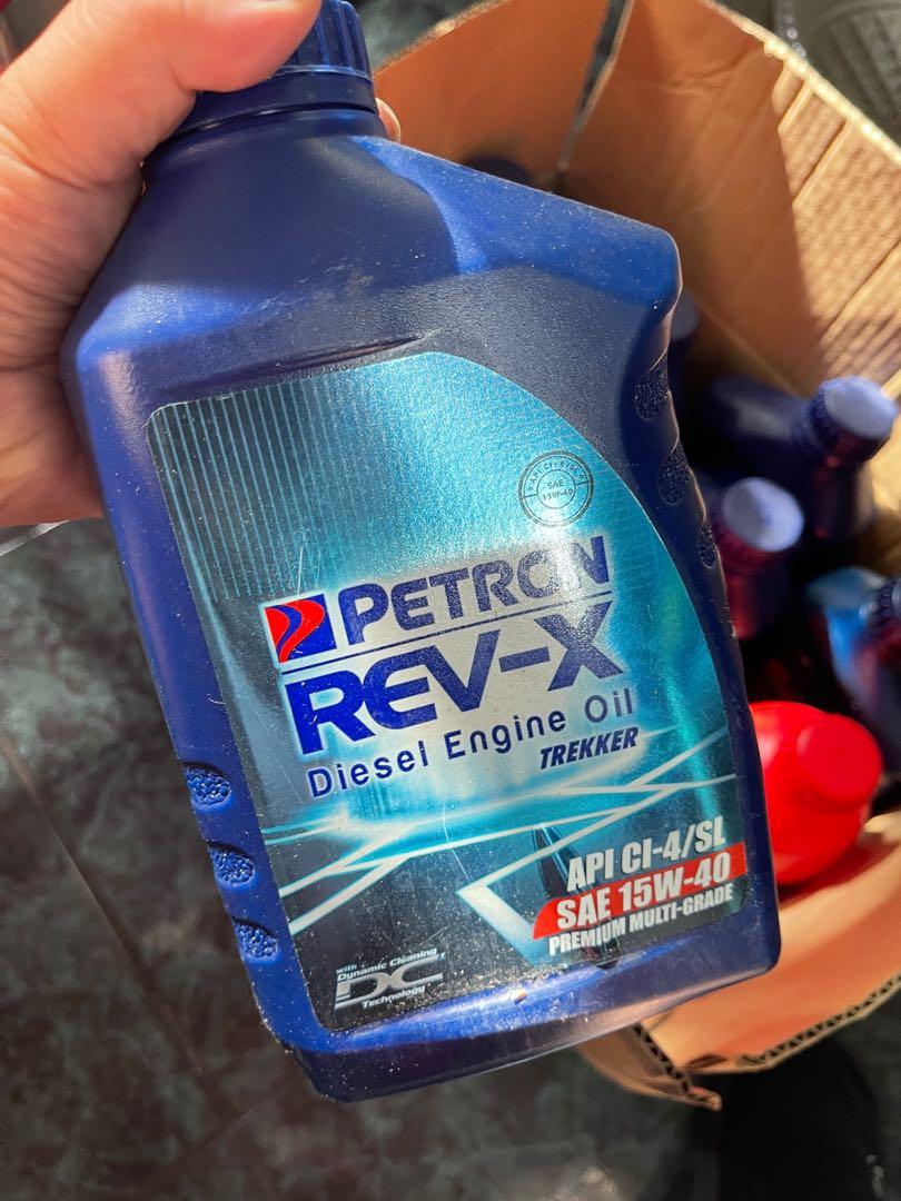 Petron SAE 15W40 REVX Diesel Engine Oil Trekker 1L