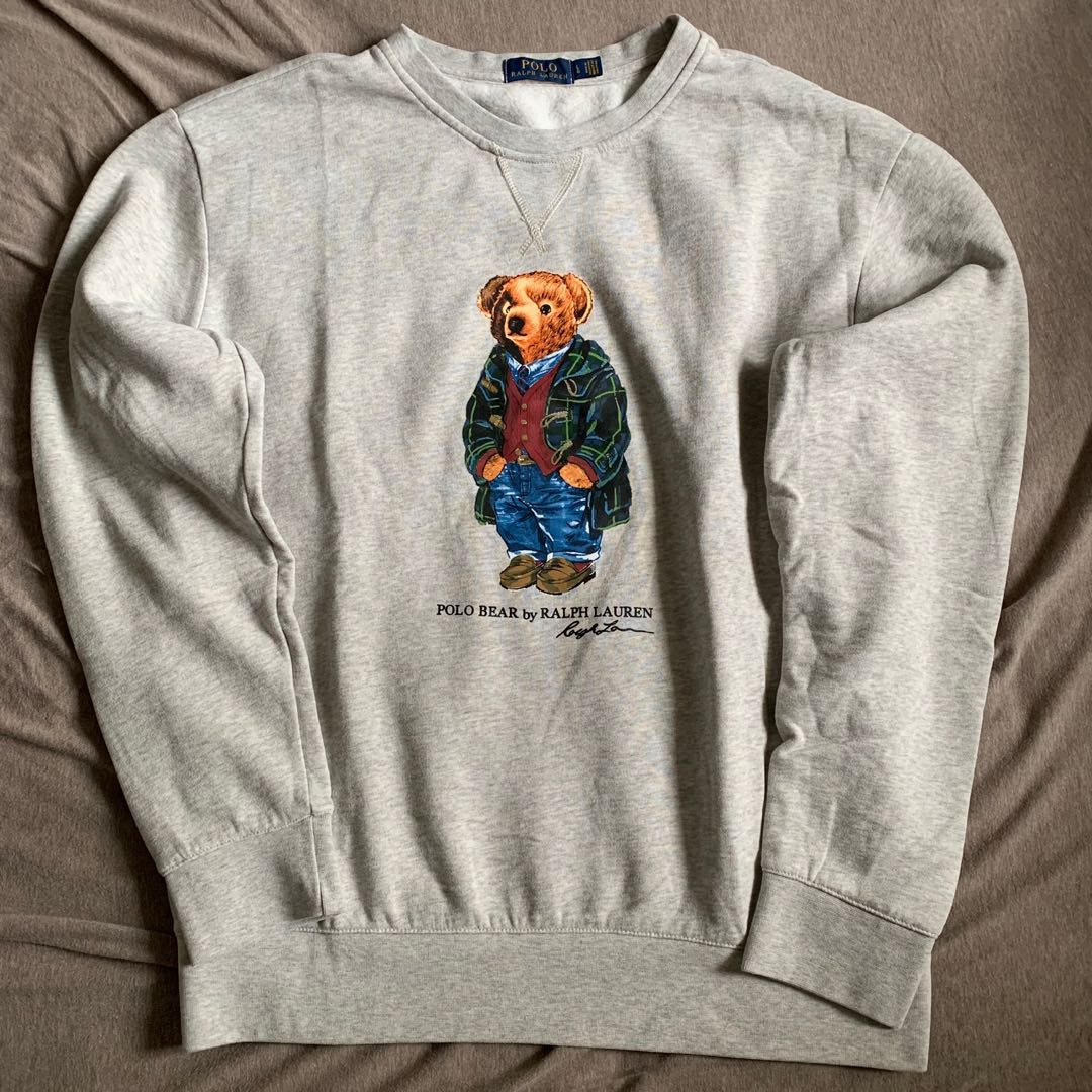 ralph lauren bear sweatshirt mens