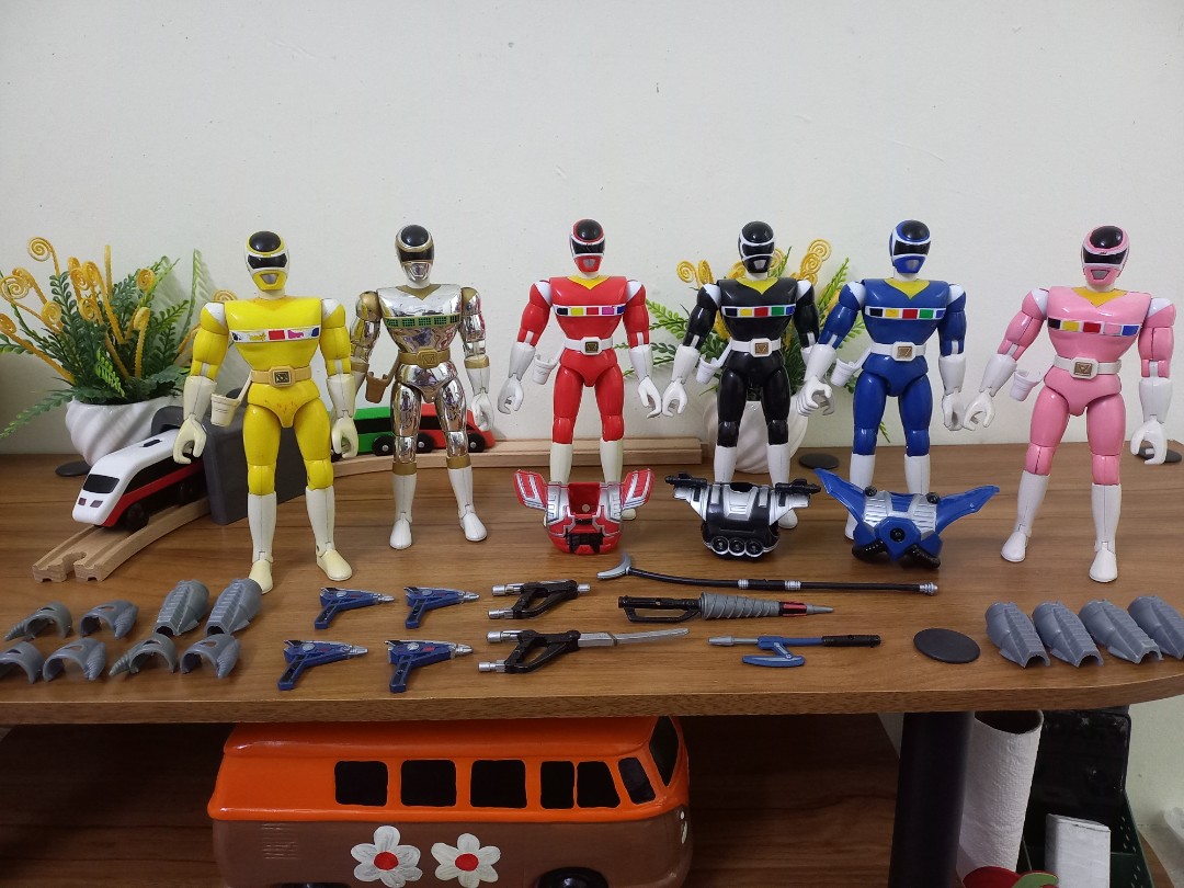 Power rangers in space sale toys