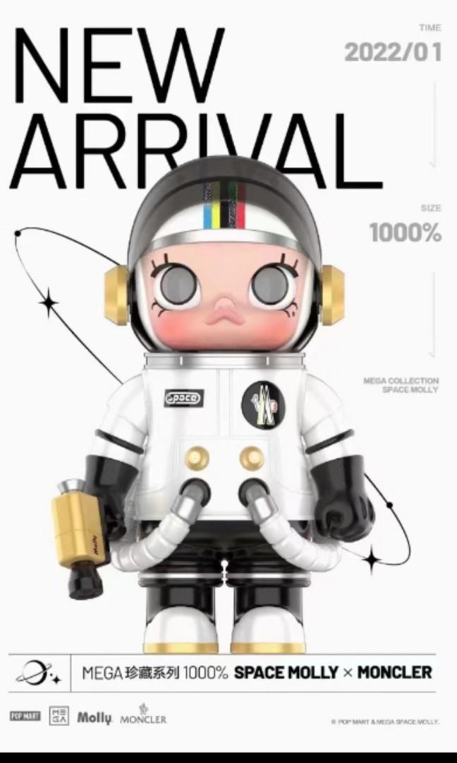 POPMART MEGA SPACE MOLLY 1000％　Moncler MEGA SPACE MOLLY 1000% MONCLER 2022 LIMITED – TOYSEZ