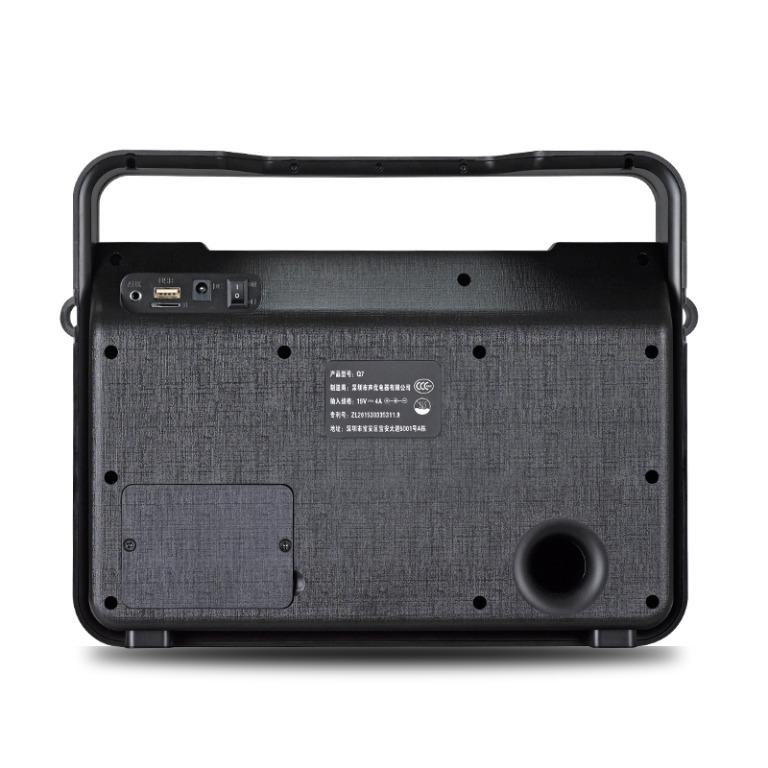 Q7 [UPGRADED VERSION] Portable 50W Power Bluetooth Speakers Superb Bass ...