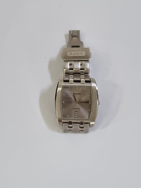 Rado hot sale florence silver