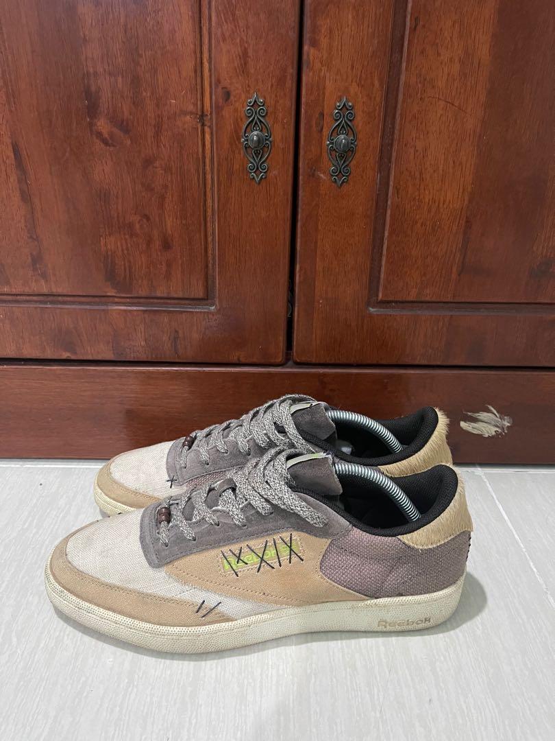 reebok workout plus 1987 trainers in chalk