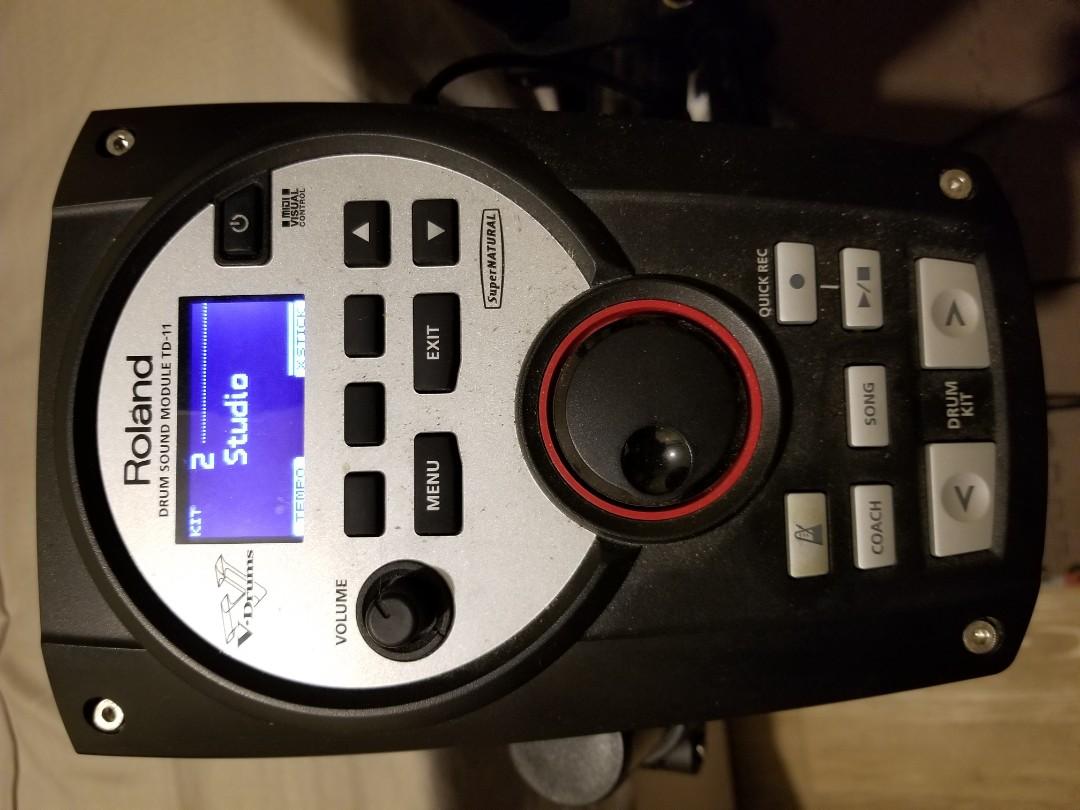 Roland TD11 Electronic Drum Kit, 興趣及遊戲, 音樂、樂器 & 配件, 樂器 Carousell