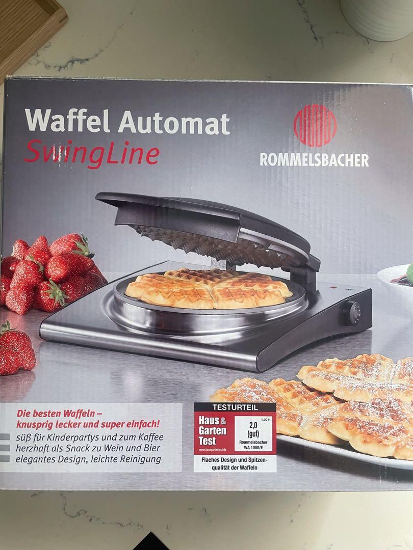 Rommelsbacher Waffle Maker, TV & Home Appliances, Kitchen Appliances