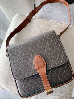 Louis Vuitton LV S Lock vertical wallet Brown Cloth ref.915629 - Joli Closet