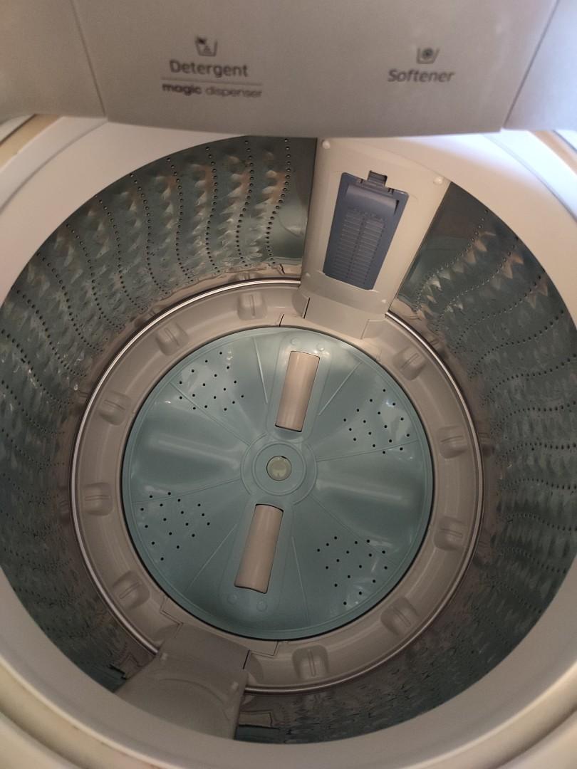 Samsung 10kg Washing Machine Top Load with active dual wash WA10J5730SS