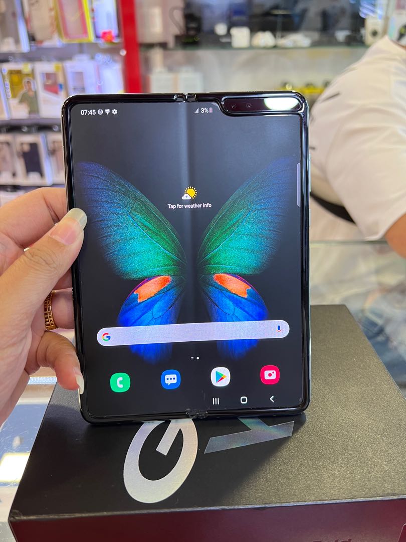 Samsung fold space silver online