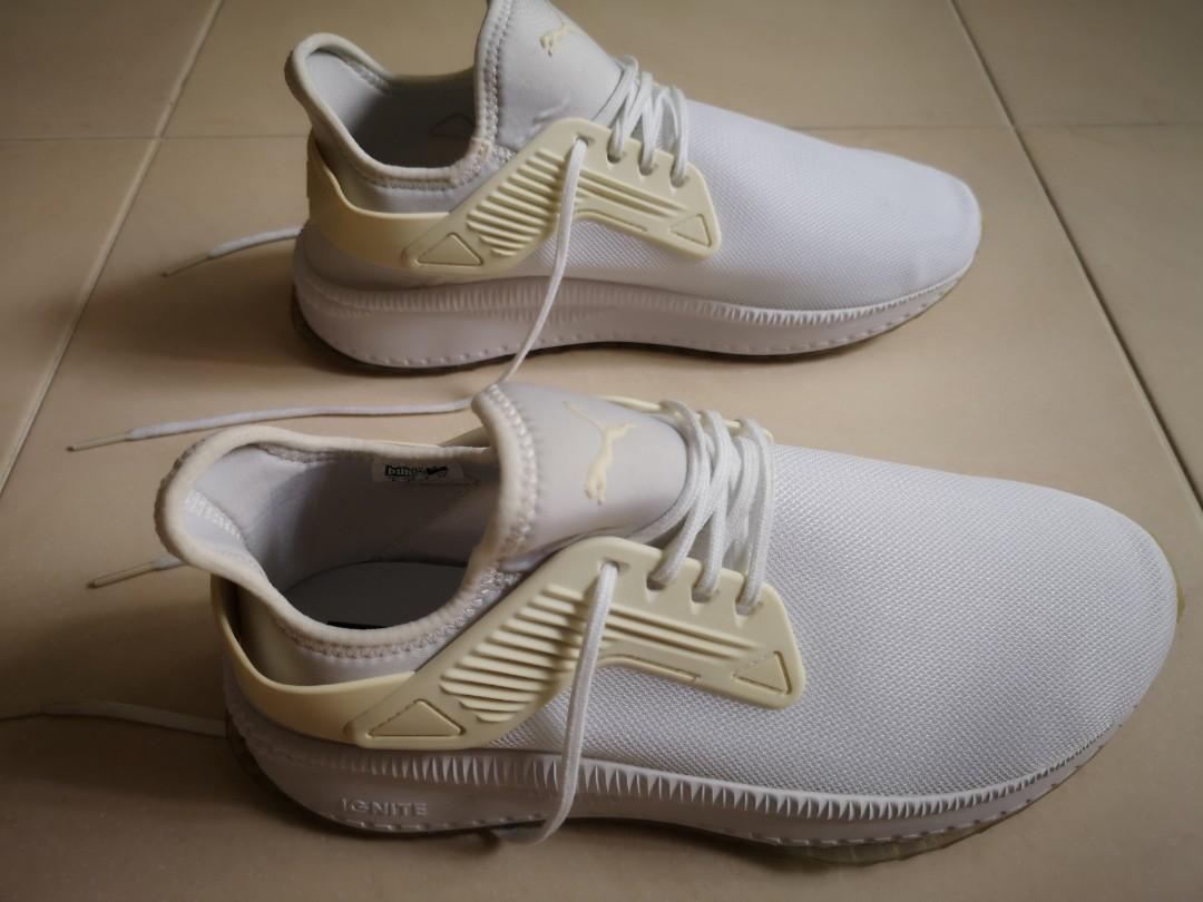 Puma ignite shoes white on sale