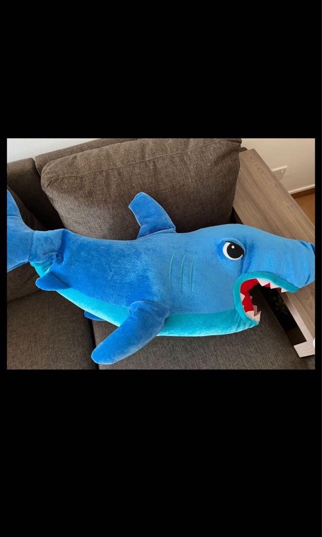 Shark/Soft toy, Hobbies & Toys, Toys & Games on Carousell