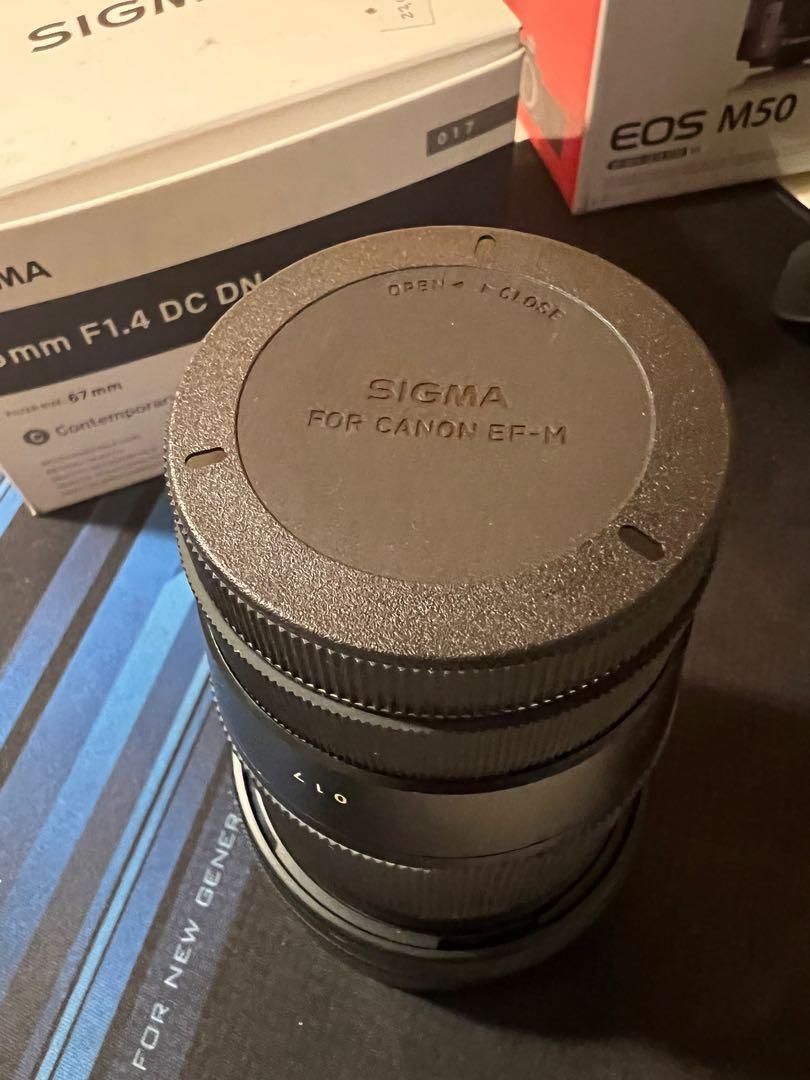 Sigma 16mm EFM Canon Lens, Photography, Lens & Kits on Carousell