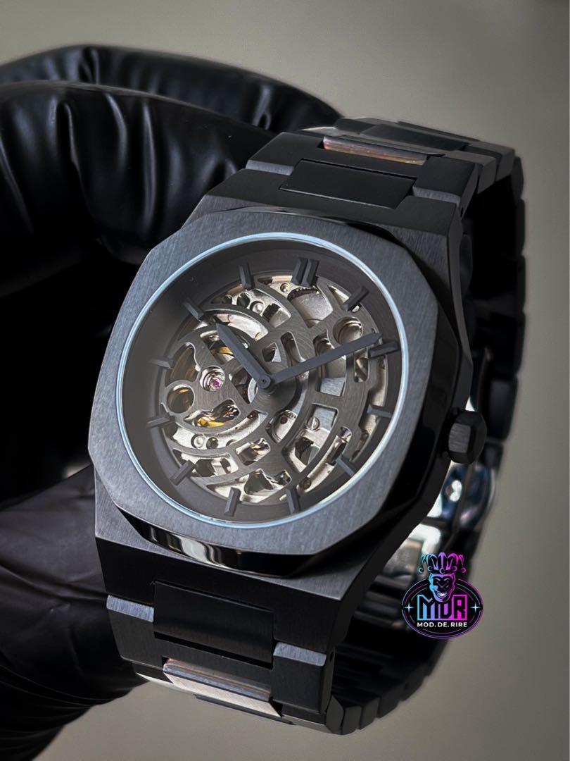 Skeleton Black Stealth Seiko Mod NH70A Nautilus, Men's Fashion, Watches &  Accessories, Watches on Carousell