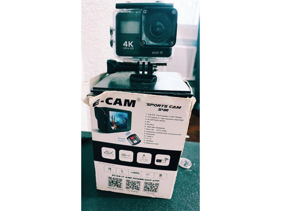 Sports video camera (Category: Cameras) located in Makati City. Submitted by fabiloushop (Listing ID 1137680632, Image 2). Description: 4K Ultra HD WI-FI ready .