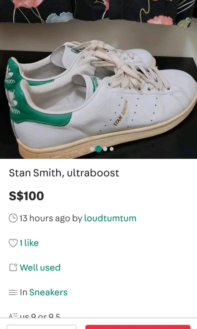 Stan smith ultraboost hot sale