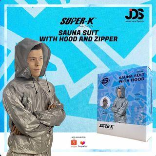 Super-K Sauna Suit With Hood and Zipper