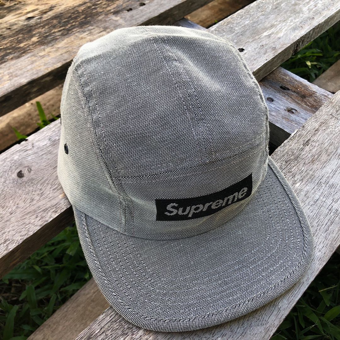 Supreme jacquard box logo camp cap hot sale