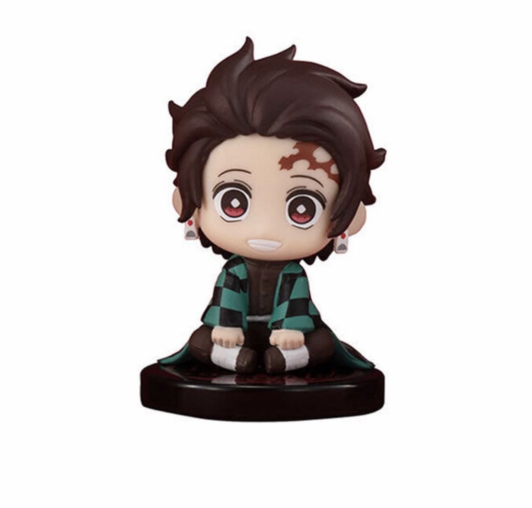 KIMETSU NO YAIBA DEMON SLAYER KYOJURO RENGOKU ONIGIRI SITTING FIGURE,  Hobbies & Toys, Toys & Games on Carousell