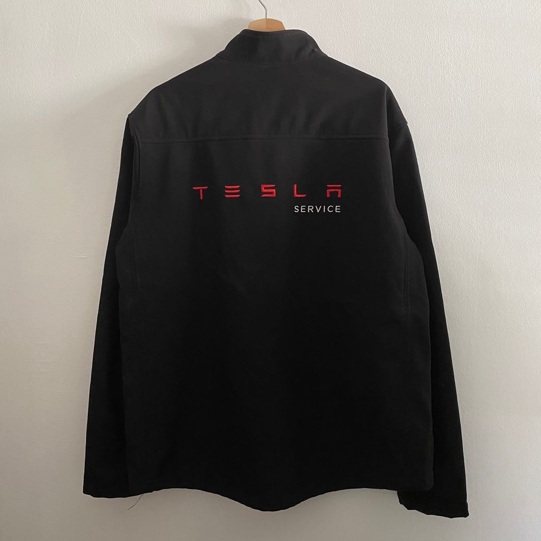 Tesla windbreaker sales