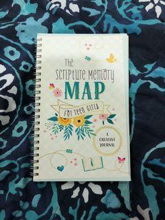 The Scripture Memory Map for Teen Girls (A creative journal)