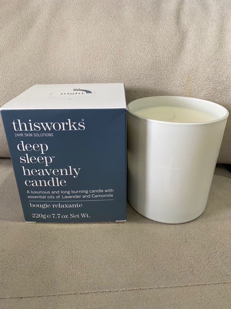Thisworks Deep Sleep Heavenly Candle Health Beauty Perfumes Nail Care Others On Carousell