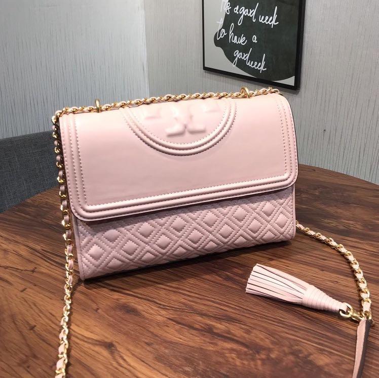 tory burch fleming brown