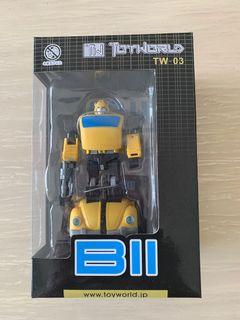 Toyworld TW-03 B-II (3rd Party Bumblebee) Transformers