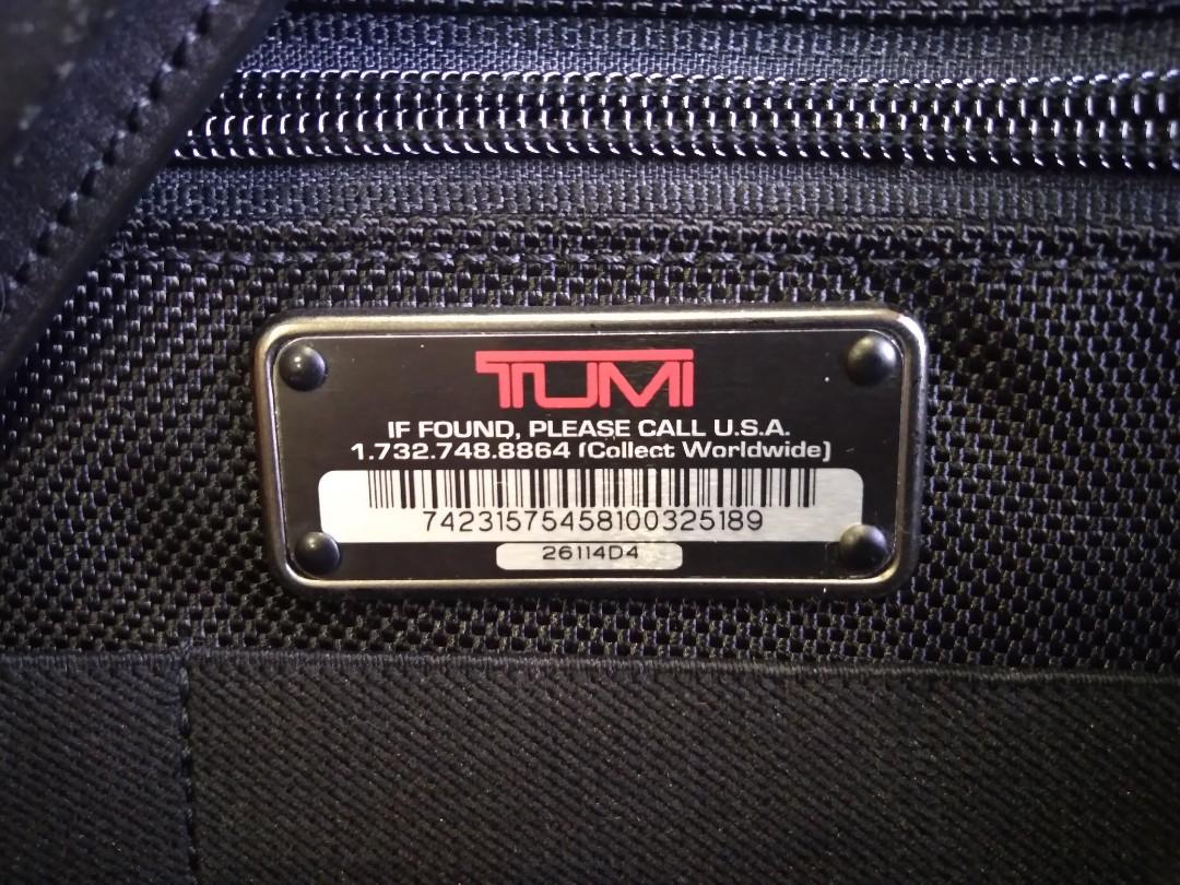 TUMI, Men's Fashion, Bags, Briefcases on Carousell