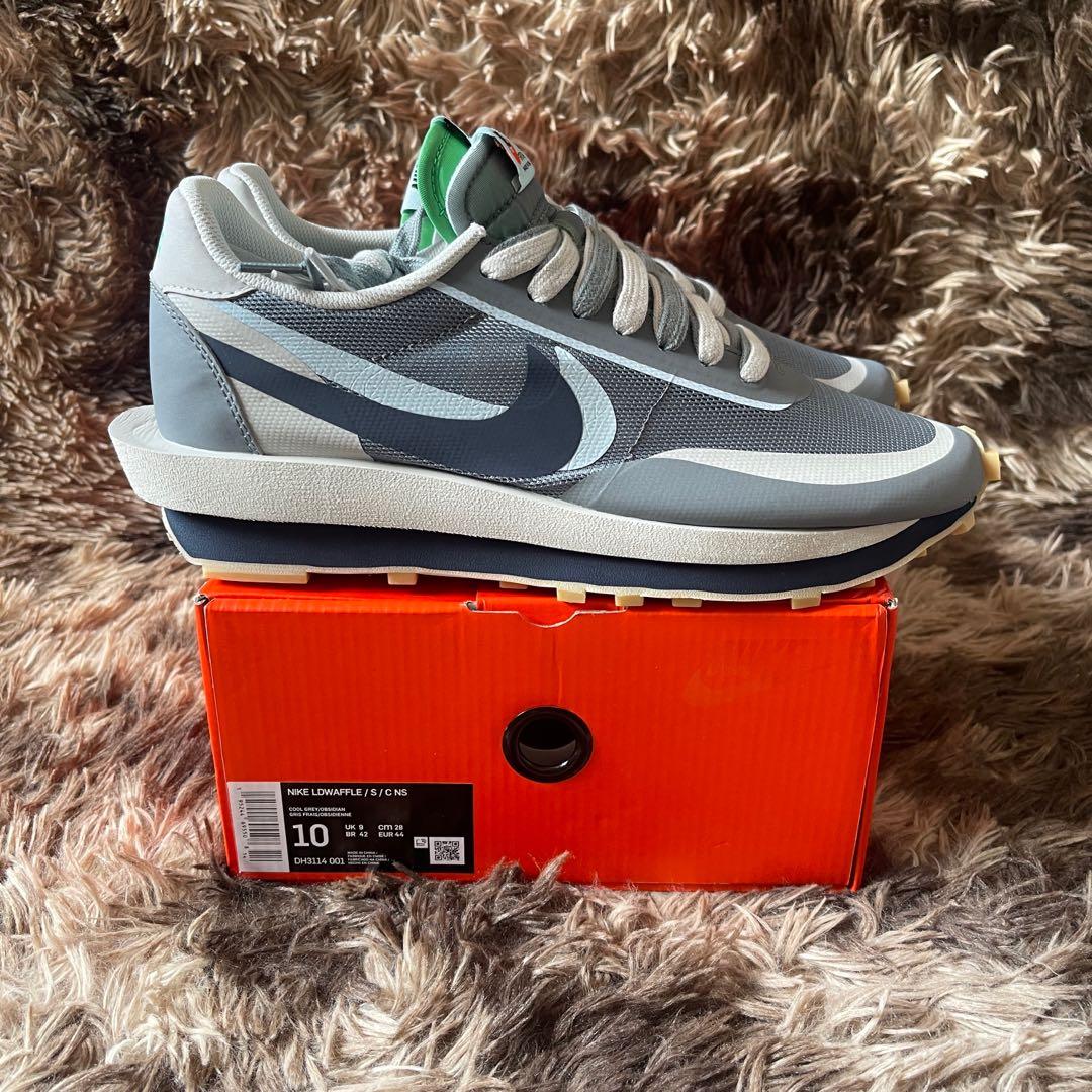 US10] Sacai x Cloth LD waffle 'Cool Grey, Men's Fashion, Footwear, Sneakers  on Carousell
