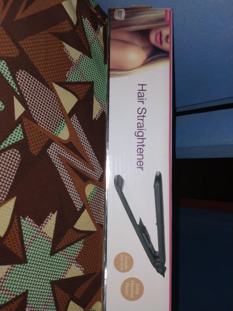(used once w/ receipt) euroo hair straightener, Women's Fashion
