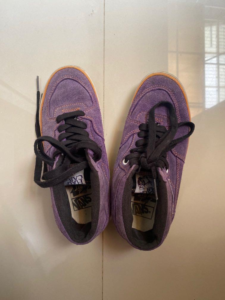 Vans half cab purple, Fesyen Wanita 