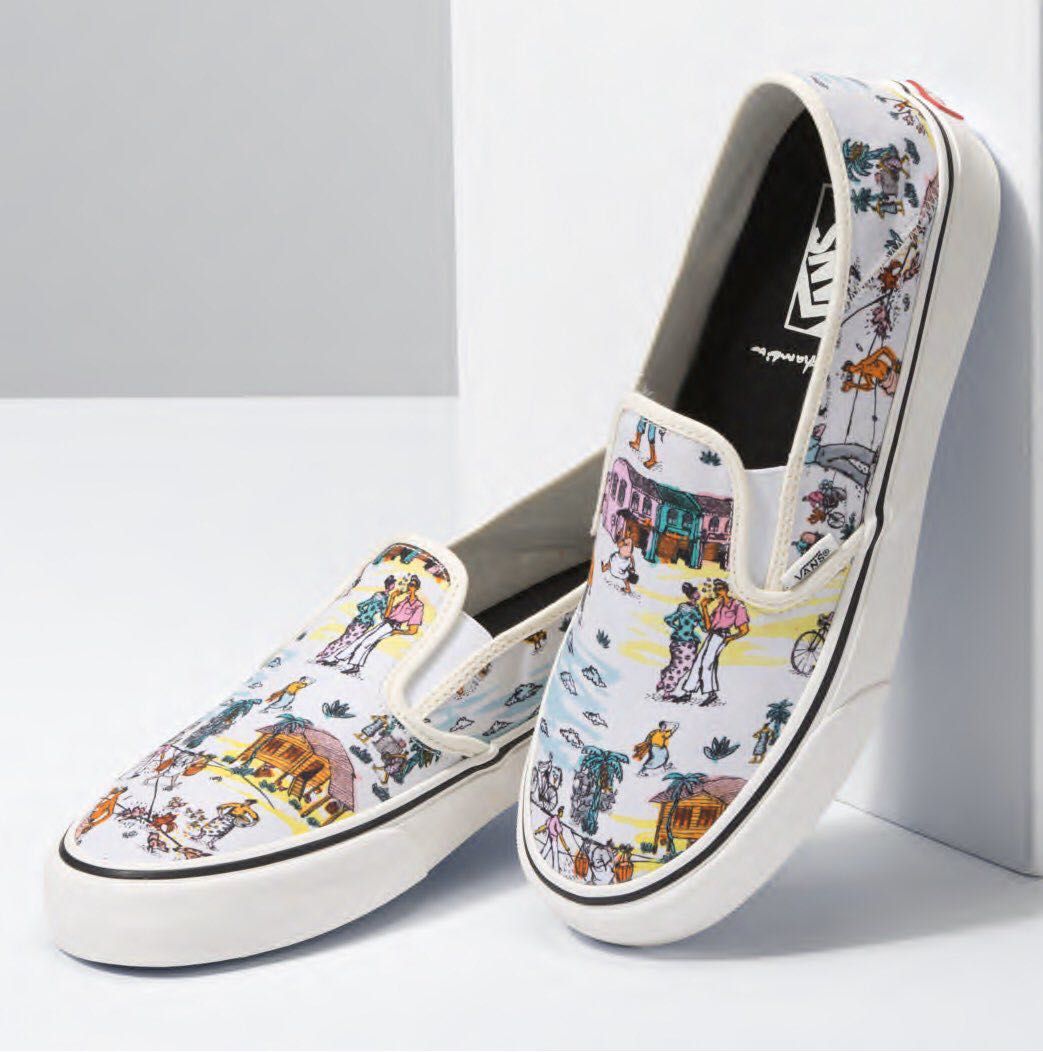 vans kide baharudin slip on