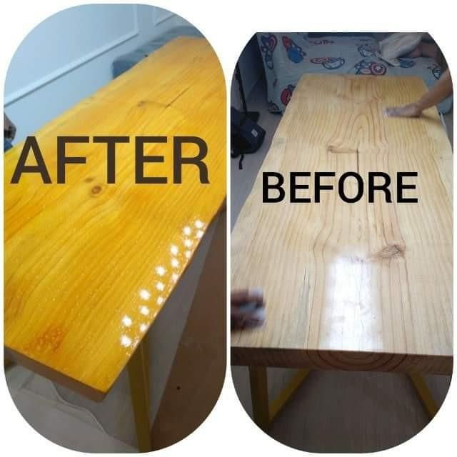 Varnishing service wooden Rattan Veneer Furniture cheaper varnish