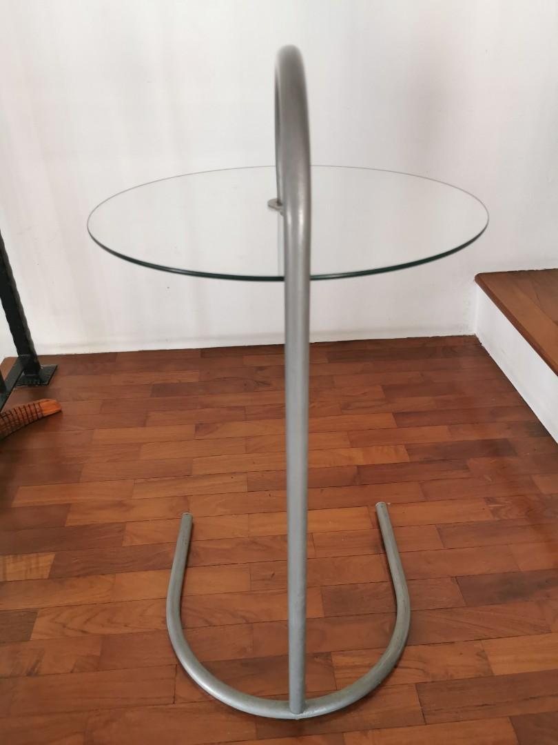 Vintage iKea Glass Side Table, Furniture & Home Living, Furniture