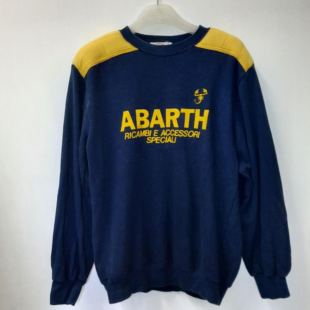 Vintage Ricambi FIAT ABARTH Sweatshirt Men s Fashion Tops Sets