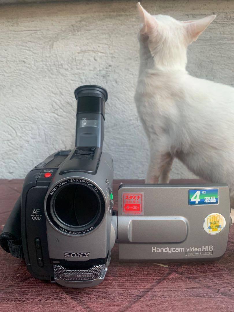 kamera sony video hi8 handycam