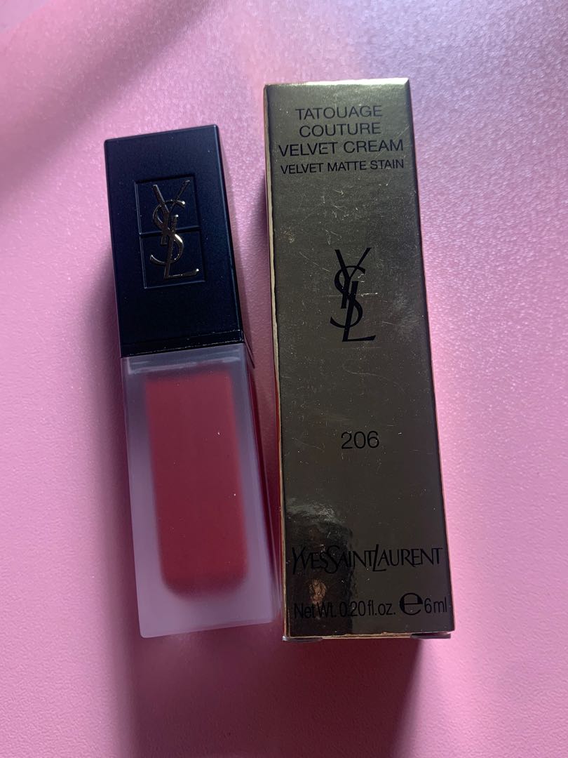 ysl velvet cream 206