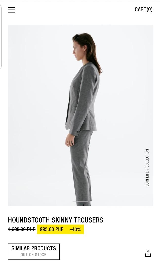 Zara woman grey Suit (Category: Sets or Coordinates) located in Mabalacat. Submitted by mrsfab (Listing ID 1137710929, Image 2). Description: set. xs size. must have for office also available in blue color.