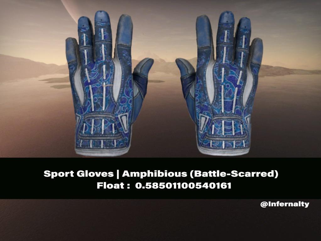 (0.58FV) Sports Gloves Amphibious BS CSGO SKINS KNIVES, Video Gaming