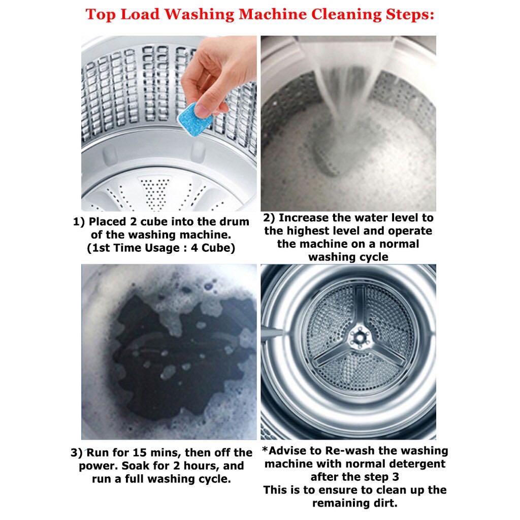 10 tab Japan KINBATA Washing Machine Cleaner Washer Cleaning Detergent