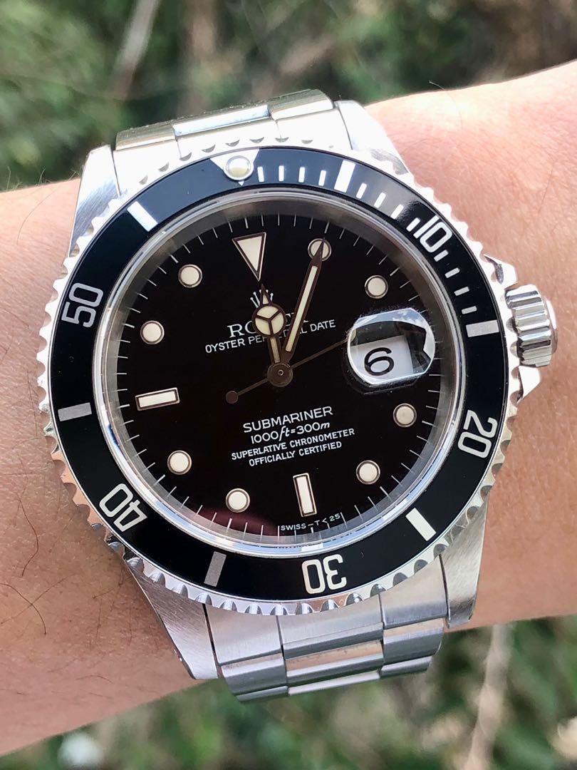 1995 Rolex Submariner Date 16610 40mm