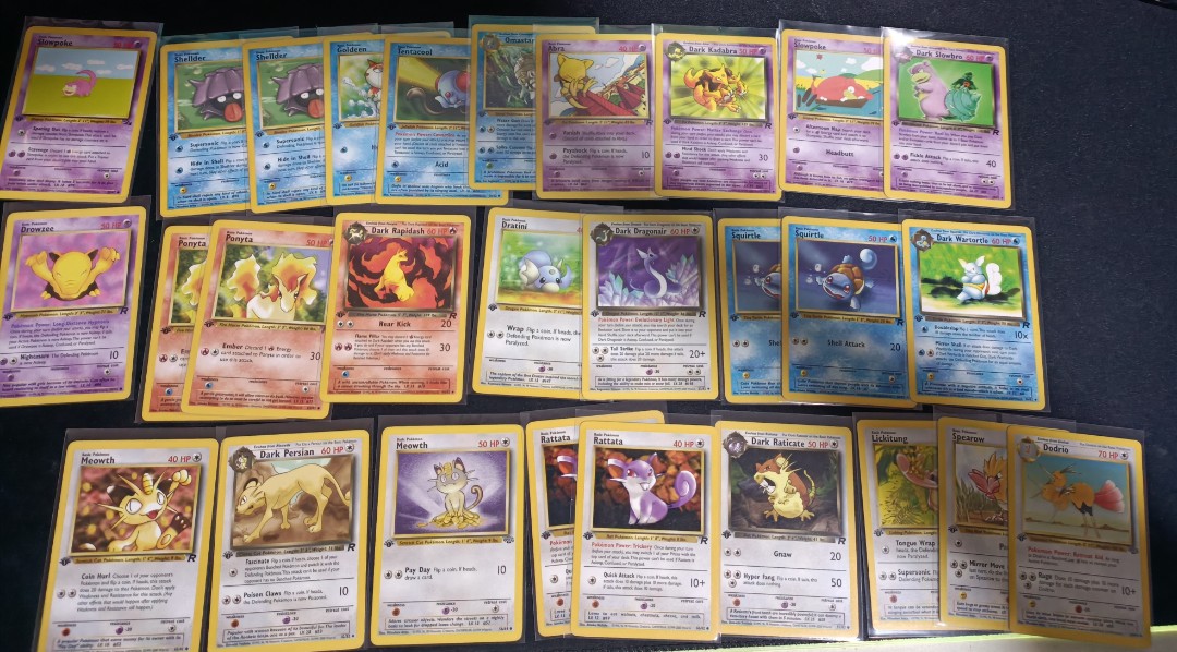 1 Edition Pokemon Cards Hobbies And Toys Toys And Games On Carousell 