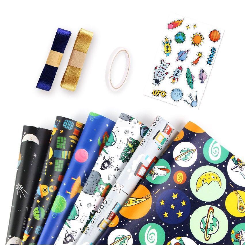 50x70cm 6pcs/Gift Wrapper SET- High Quality (Category: Craft Supplies & Tools) located in Malabon City. Submitted by heyitskhen (Listing ID 1137936730, Image 1). Description: 249 pesos for 6pcs per pack Package includes 2 twine Jute string 1 sheet Sticker/tag 6pcs wrapper 1 double sided tape .