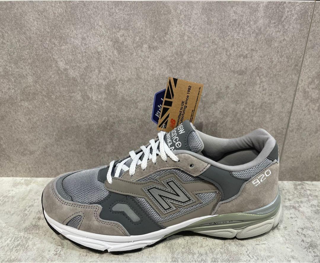 新品正規品 new balance 920GRY 26cm made in UK-