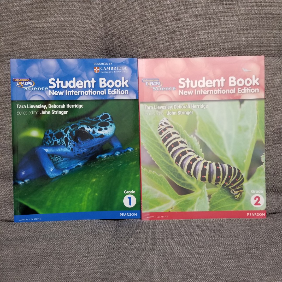 【小一/二科學書】 Pearson Heinemann Explore Science Student Book 1&2, 興趣及遊戲, 書本