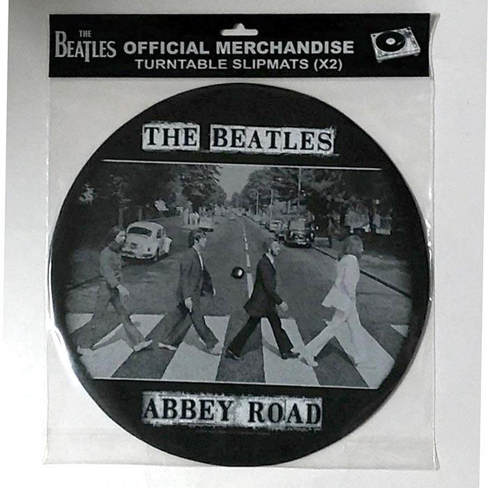 現貨 THE BEATLES Abbey Road official Turntable Slipmat Set 黑膠唱片墊 大角咀