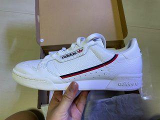 In Stock BNWTWB Authentic Adidas Originals Continental 80 Ice Mint (US  9.5), Men's Fashion, Footwear, Sneakers on Carousell